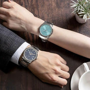  Shop Authentic Salvatore Ferragamo F-80 Classic Tiffany Blue Dial Silver Steel Strap Watch for Men - SFDT02323 - Luxxuri