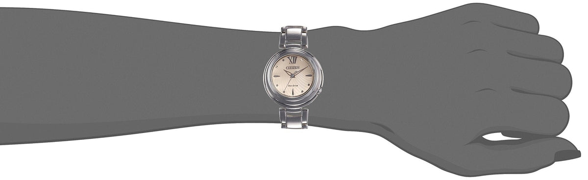  Shop Authentic Citizen Eco Drive Mother of Pearl Dial Silver Steel Strap Watch For Women - EM0331-52W - Luxxuri