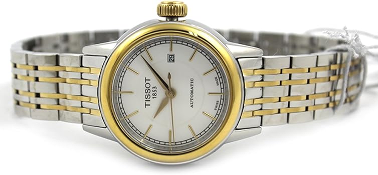  Shop Authentic Tissot Carson Automatic Silver Dial Two Tone Steel Strap Watch For Women - T085.207.22.011.00 - Luxxuri