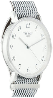  Shop Authentic Tissot T Classic Everytime Medium White Dial Two Tone NATO Strap Watch for Women - T109.410.18.032.00 - Luxxuri