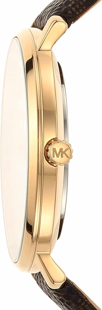  Shop Authentic Michael Kors Pyper Quartz Silver Dial Brown Leather Strap Watch For Women - MK2857 - Luxxuri