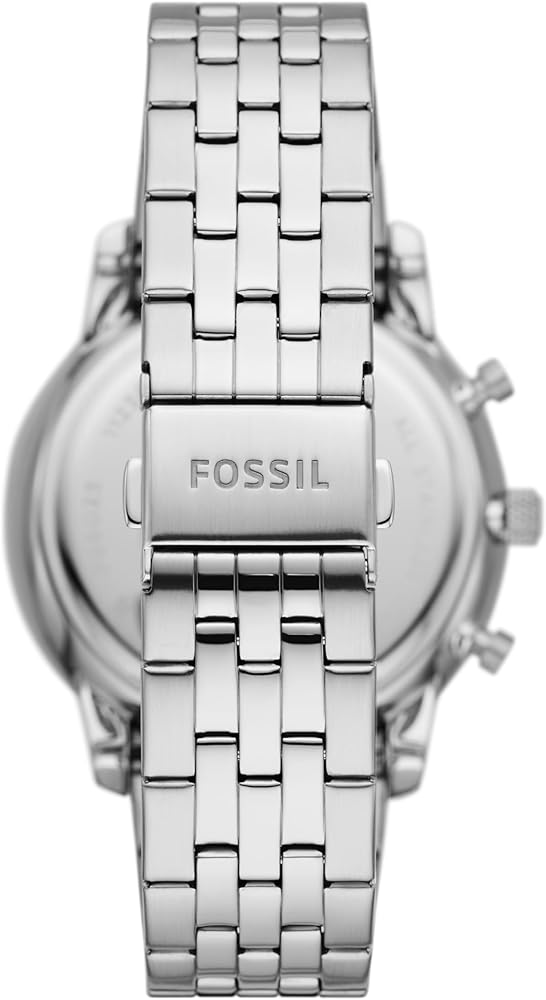  Shop Authentic Fossil Neutra Chronograph Blue Dial Silver Steel Strap Watch for Men - FS6025 - Luxxuri