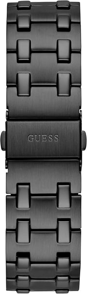  Shop Authentic Guess Asset Quartz Black Dial Black Steel Strap Watch For Men - GW0575G3 - Luxxuri