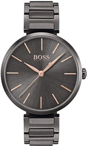  Shop Authentic Hugo Boss Allusion Quartz Grey Dial Grey Steel Strap Watch For Men - 1502416 - Luxxuri
