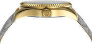 Shop Authentic Michael Kors Lexington Analog Silver Dial White Leather Strap Watch For Women - MK4746 - Luxxuri