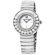  Shop Authentic Swarovski Lovely Crystal Mother of Pearl Dial Silver Steel Strap Watch for Women - 1160307 - Luxxuri