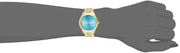  Shop Authentic Michael Kors Slim Runway Blue Dial Gold Steel Strap Watch for Women - MK3265 - Luxxuri