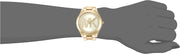  Shop Authentic Michael Kors Slim Runway Analog Gold Dial Gold Steel Strap Watch For Women - MK3739 - Luxxuri