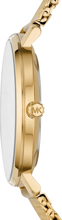 Shop Authentic Michael Kors Pyper Quartz Gold Dial Gold Mesh Strap Watch For Women - MK4339 - Luxxuri