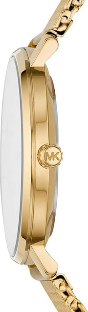  Shop Authentic Michael Kors Pyper Quartz Gold Dial Gold Mesh Strap Watch For Women - MK4339 - Luxxuri