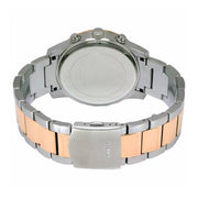  Shop Authentic Guess Exec Chronograph White Dial Two Tone Steel Strap Watch for Men - W0075G2 - Luxxuri