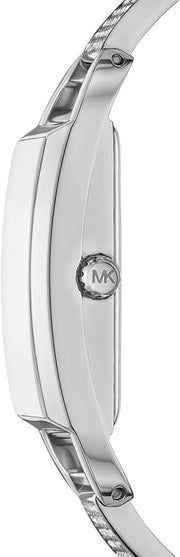  Shop Authentic Michael Kors Empire Three-Hand Silver Dial Silver Steel Strap Watch for Women - MK4841 - Luxxuri