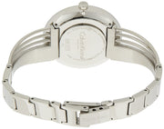  Shop Authentic Calvin Klein Drift Black Dial Silver Steel Strap Watch for Women - K6S2N111 - Luxxuri