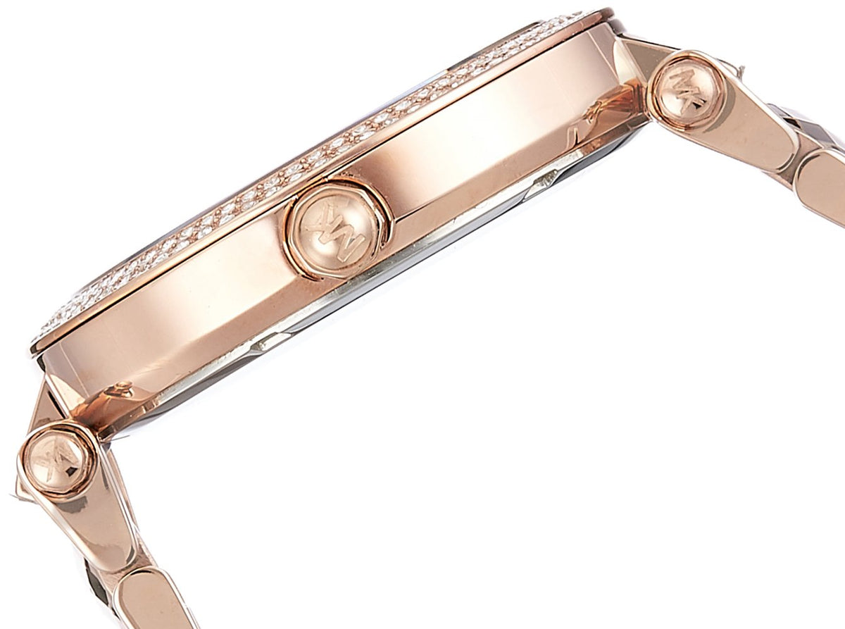  Shop Authentic Michael Kors Parker Rose Gold Dial with Diamonds Rose Gold Steel Strap Watch for Women - MK6426 - Luxxuri