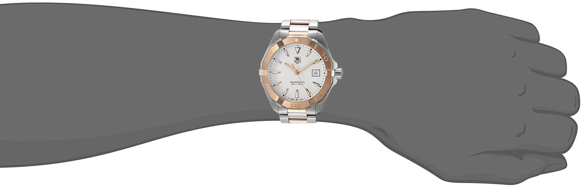 Shop Authentic Tag Heuer Aquaracer White Dial Watch for Men - WAY1150.BD0911 - Luxxuri