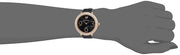  Shop Authentic Swarovski Crystal Frost Black Dial Black Leather Strap Watch for Women - 5484058 - Luxxuri