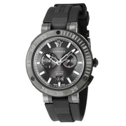  Shop Authentic Versace V Extreme Chronograph Black Tone Dial Black Rubber Strap Watch for Men - VCN020017 - Luxxuri