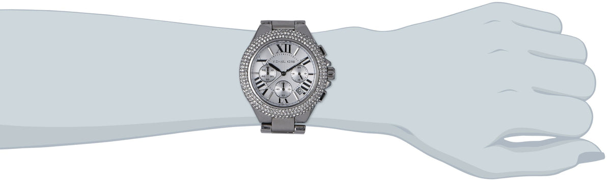 Shop Authentic Michael Kors Camille Silver Dial Silver Steel Strap Watch for Women - MK5634 - Luxxuri