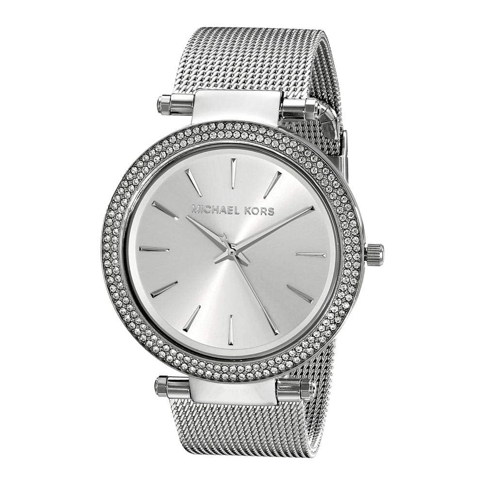  Shop Authentic Michael Kors Darci Silver Dial Silver Mesh Bracelet Watch for Women - MK3367 - Luxxuri