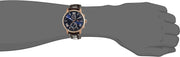  Shop Authentic Tommy Hilfiger Aiden Quartz Blue Dial Brown Leather Strap Watch for Men - 1791308 - Luxxuri