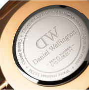  Shop Authentic Daniel Wellington Classic Sheffield Black Dial Black Leather Strap Watch For Men - DW00100127 - Luxxuri