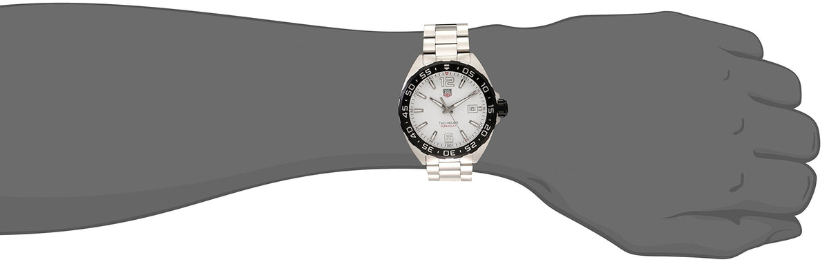  Shop Authentic Tag Heuer Formula 1 White Dial Watch for Men - WAZ1111.BA0875 - Luxxuri