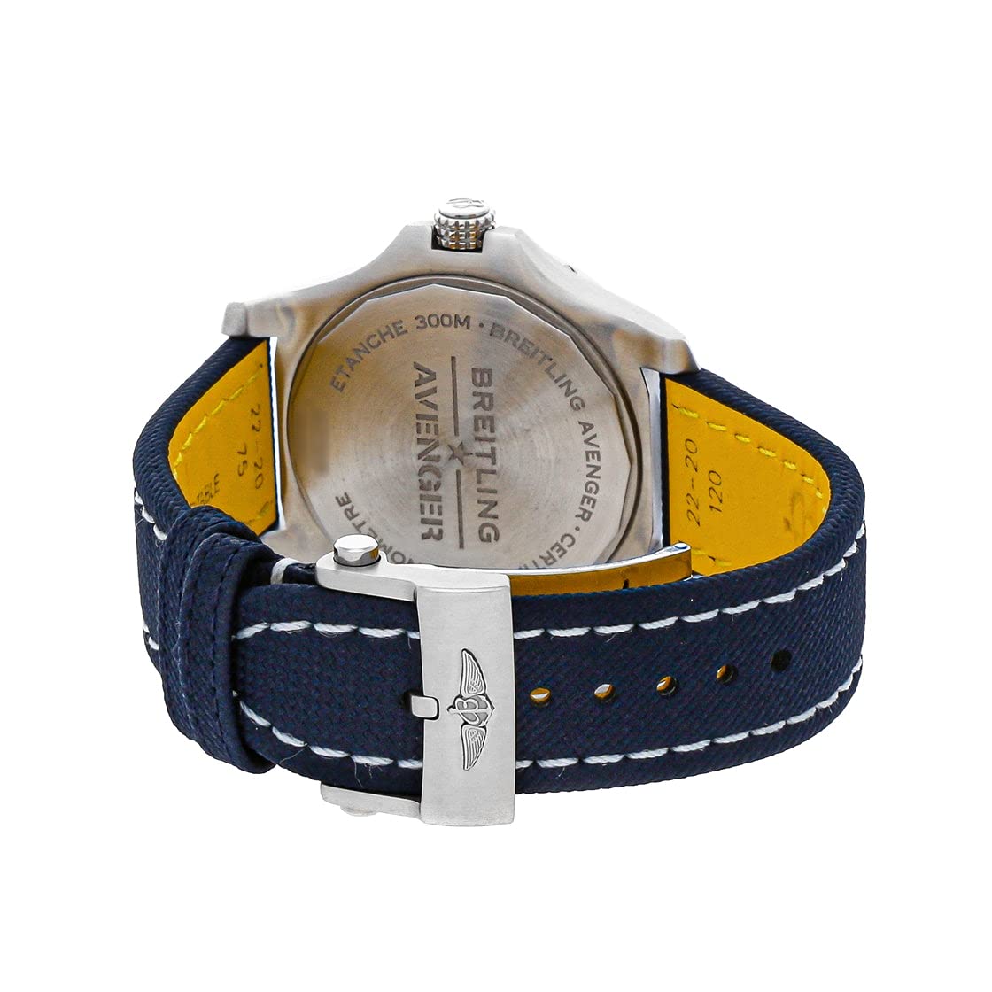  Shop Authentic Breitling Avenger Automatic 43mm Blue Dial Blue Nylon Strap Watch for Men - A17318101C1X2 - Luxxuri