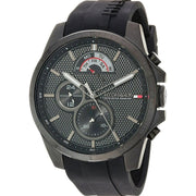  Shop Authentic Tommy Hilfiger Decker Black Dial Black Rubber Strap Watch for Men - 1791352 - Luxxuri