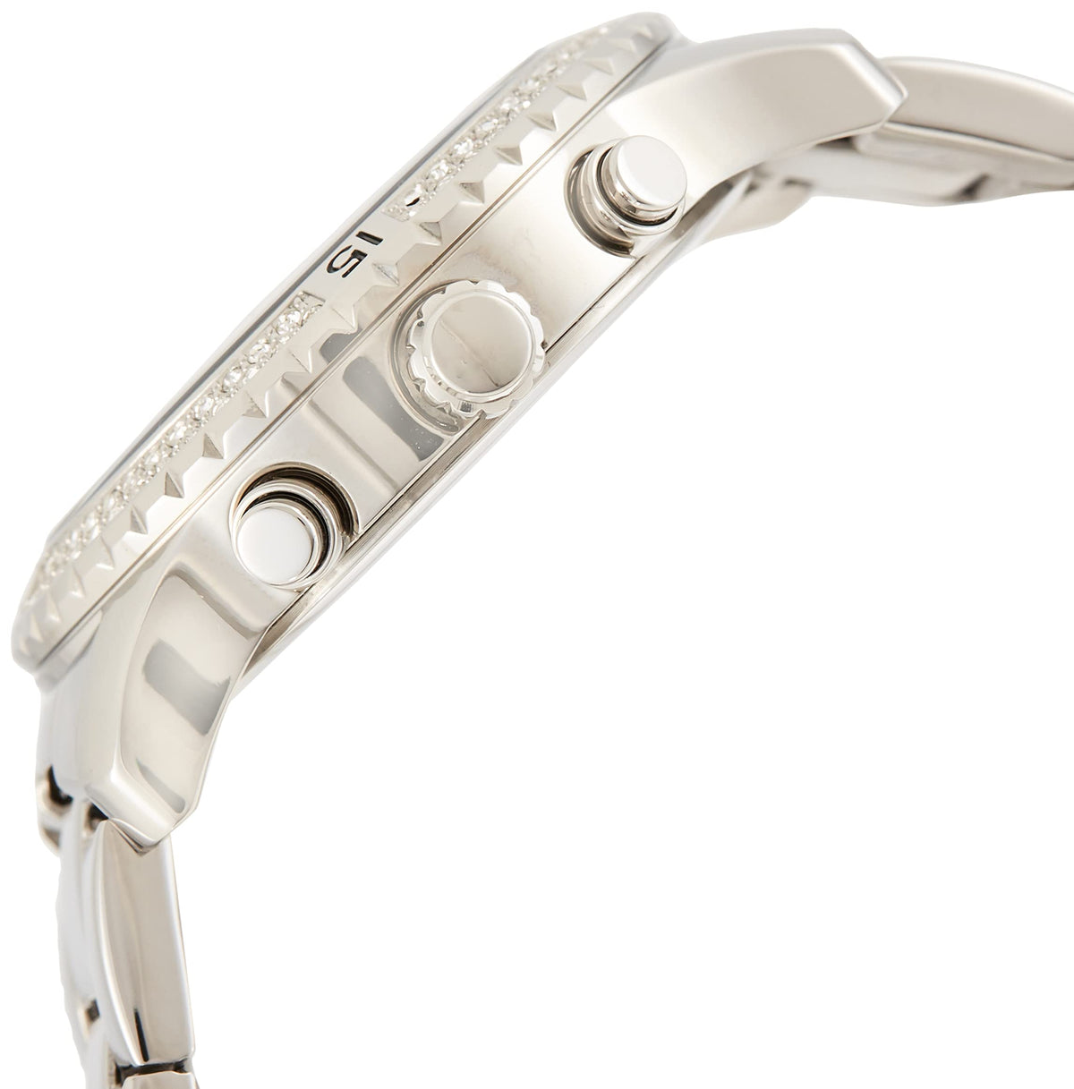  Shop Authentic Guess Confetti Multicolored Dial Silver Steel Strap Watch For Women - W0774L1 - Luxxuri