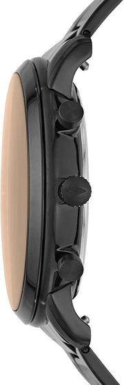  Shop Authentic Fossil Neutra Chronograph Black Dial Black Steel Strap Watch for Men - FS5525 - Luxxuri