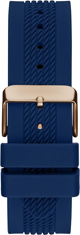  Shop Authentic Guess Delta Blue Dial Blue Silicone Strap Watch for Men - GW0051G3 - Luxxuri