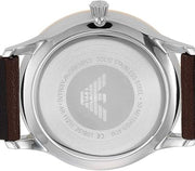  Shop Authentic Emporio Armani Giovanni Quartz White Dial Brown Leather Strap Watch For Men - AR11211 - Luxxuri