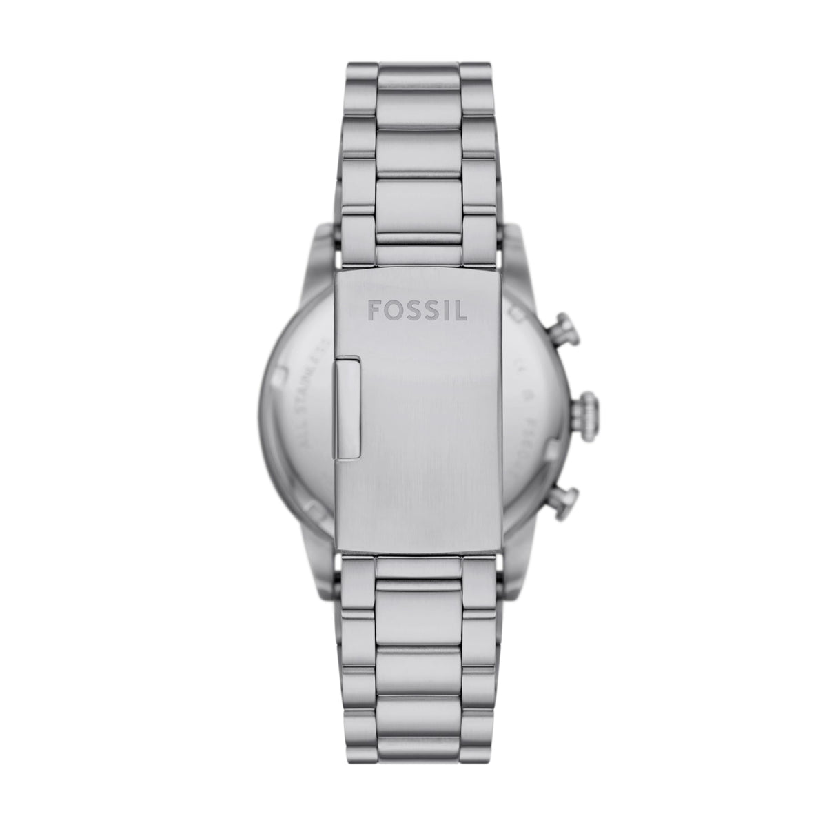  Shop Authentic Fossil Sport Tourer Chronograph Black Dial Silver Steel Strap Watch for Men - FS6045 - Luxxuri