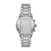  Shop Authentic Fossil Sport Tourer Chronograph Black Dial Silver Steel Strap Watch for Men - FS6045 - Luxxuri