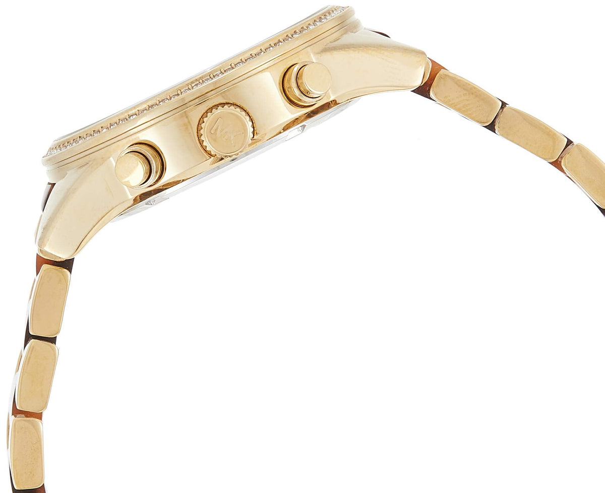  Shop Authentic Michael Kors Ritz Gold Dial Two Tone Steel Strap Watch for Women - MK6322 - Luxxuri