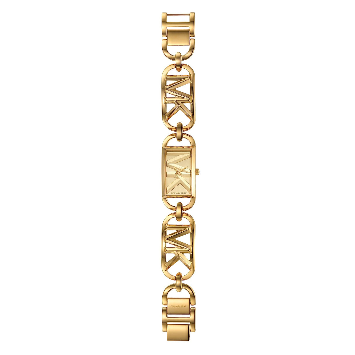  Shop Authentic Michael Kors Empire Three Hand Gold Dial Gold Steel Strap Watch For Women - MK7406 - Luxxuri