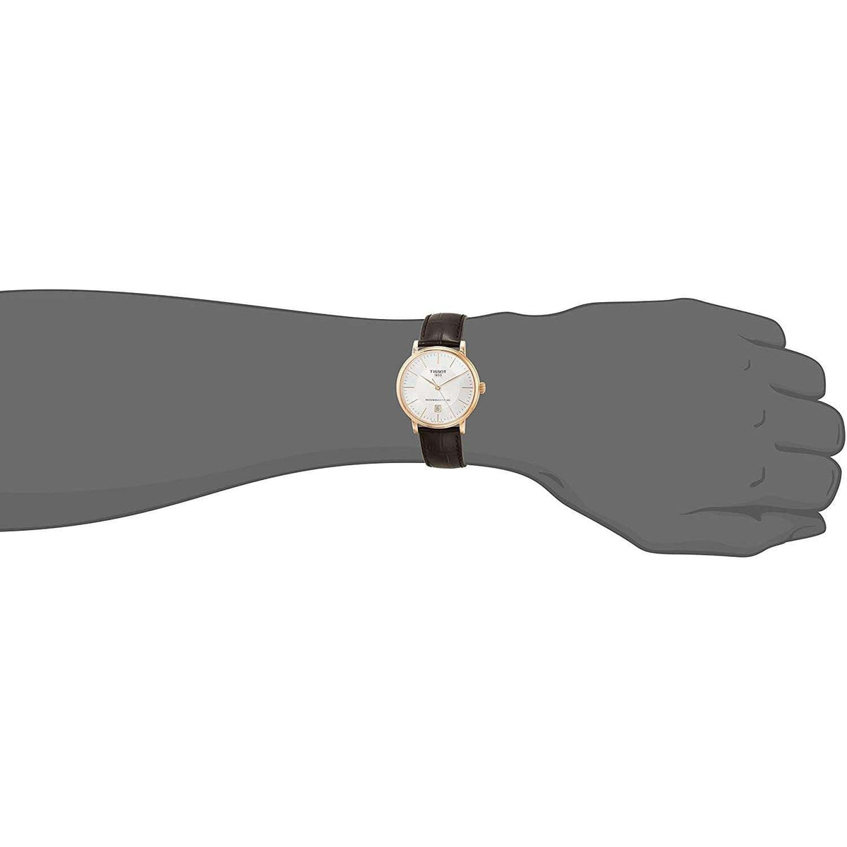  Shop Authentic Tissot Carson Premium Powermatic 80 White Dial Brown Leather Strap Watch For Men - T122.407.36.031.00 - Luxxuri