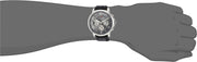  Shop Authentic Tommy Hilfiger Keagan Quartz Grey Dial Black Leather Strap Watch for Men - 1791289 - Luxxuri