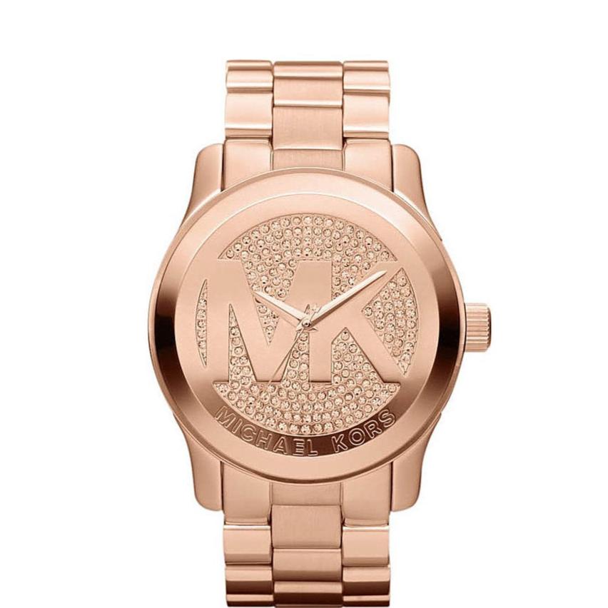  Shop Authentic Michael Kors Runway Rose Gold Dial Rose Gold Steel Strap Watch for Women - MK5661 - Luxxuri