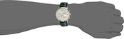  Shop Authentic Emporio Armani Renato Chronograph Silver Dial Green Leather Strap Watch For Men - AR11233 - Luxxuri