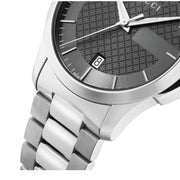  Shop Authentic Gucci G Timeless Grey Dial Silver Steel Strap Watch For Men - YA126441 - Luxxuri
