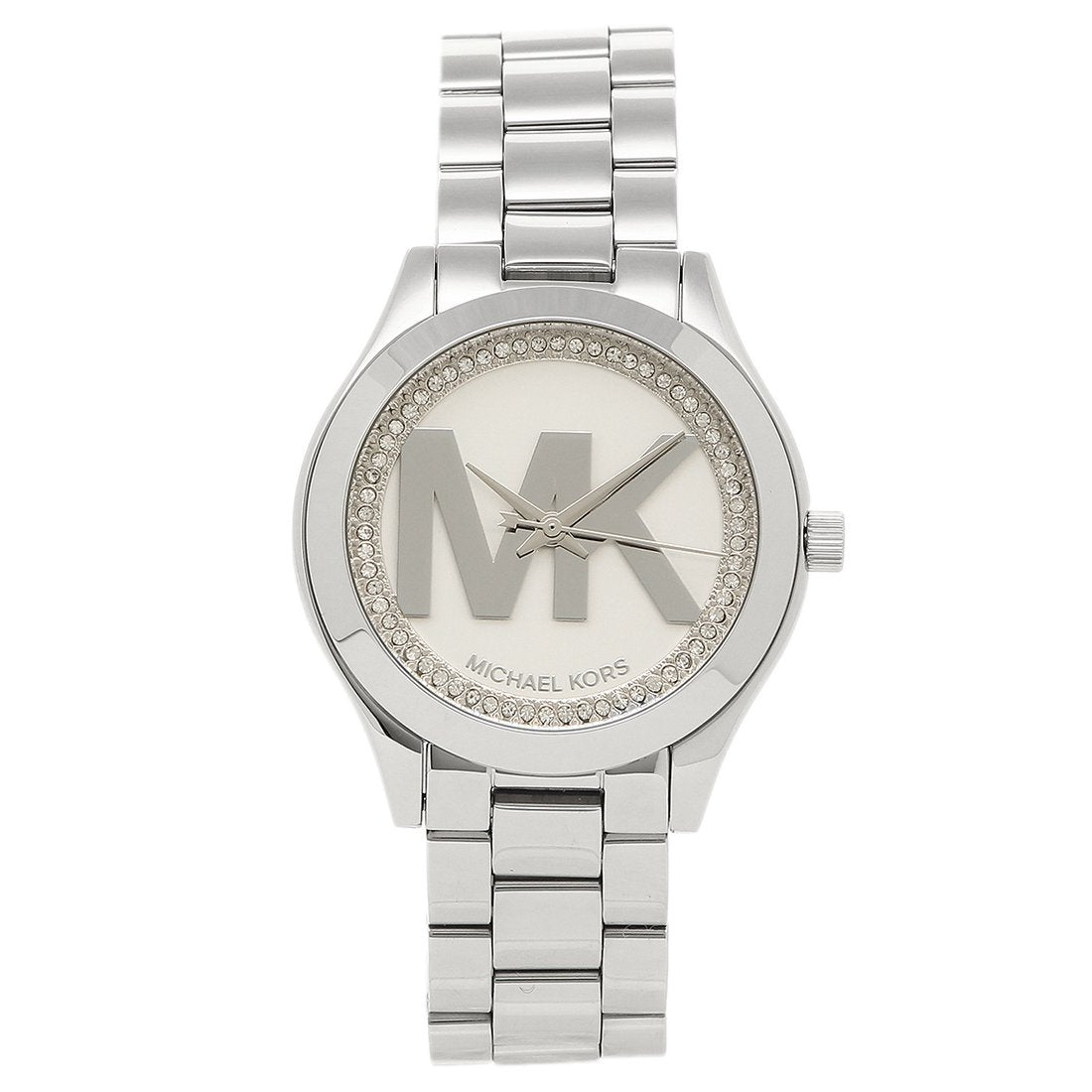  Shop Authentic Michael Kors Mini Slim Runway Silver Dial Silver Steel Strap Watch for Women - MK3548 - Luxxuri