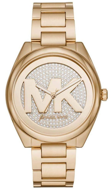 Shop Authentic Michael Kors Runway Gold Dial Gold Steel Strap Watch for Women - MK5473 - Luxxuri