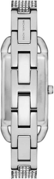  Shop Authentic Michael Kors Empire Three-Hand Silver Dial Silver Steel Strap Watch for Women - MK4841 - Luxxuri