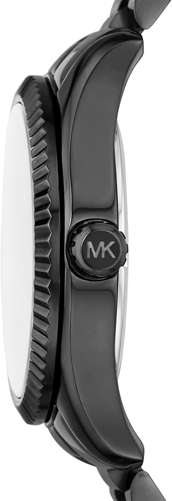  Shop Authentic Michael Kors Lexington Lux Black Dial Black Steel Strap Watch For Women - MK7442 - Luxxuri