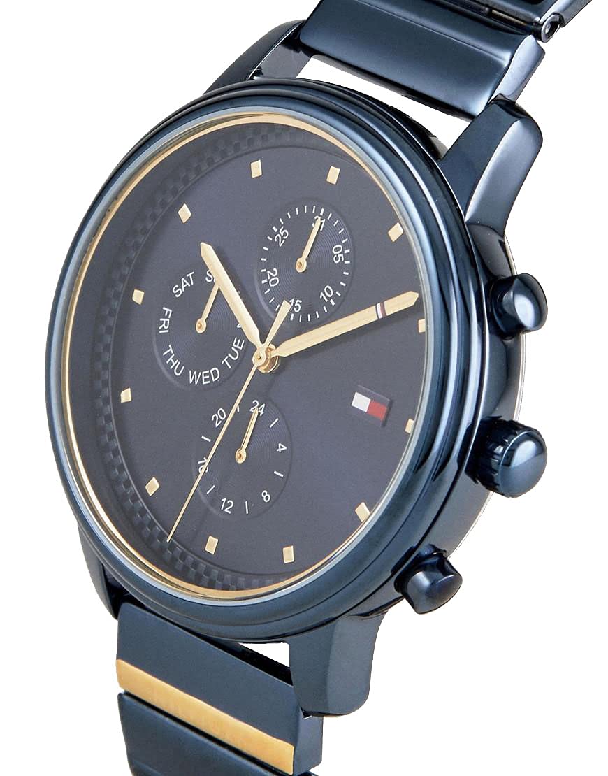  Shop Authentic Tommy Hilfiger Blake Blue Dial Blue Steel Strap Watch for Women - 1781893 - Luxxuri