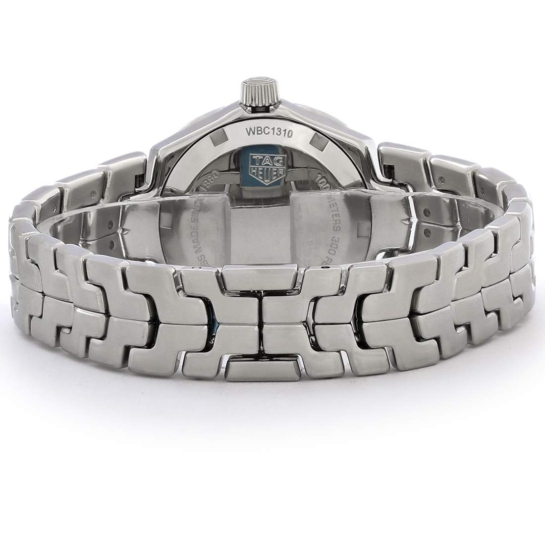  Shop Authentic Tag Heuer Link Quartz Mother of Pearl Dial Silver Steel Strap Watch for Women - WBC1310.BA0600 - Luxxuri