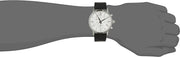  Shop Authentic Calvin Klein Post Minimal White Dial Black Leather Strap Watch for Men - K7627120 - Luxxuri