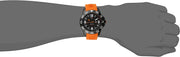  Shop Authentic Tommy Hilfiger Cole Black Dial Orange Rubber Strap Watch for Men - 1790985 - Luxxuri