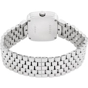  Shop Authentic Gucci G-Gucci Brown Dial Silver Steel Strap Watch For Women - YA125413 - Luxxuri